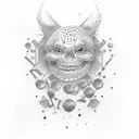 cinema ticket tattoo design idea