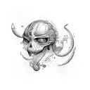 lettering msmo overlapping csjo tattoo design idea