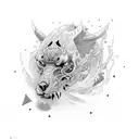 lettering msmo overlapping csjo tattoo design idea