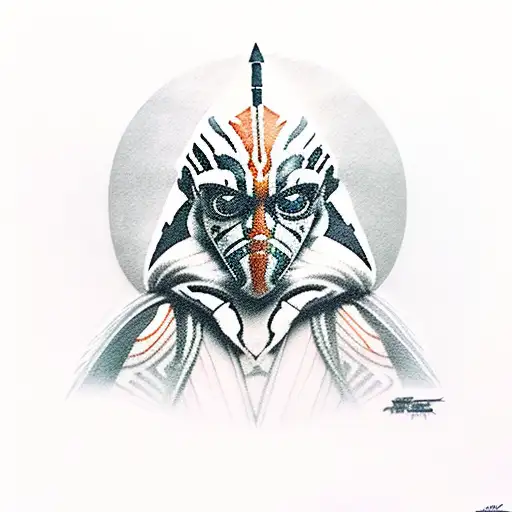 Star Wars, Ahsoka tattoo design idea