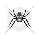 Spider tattoo design idea