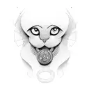 black boy supporting his familynwhile gaining independance from them tattoo design idea