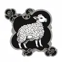lamb with broken leg tattoo tattoo design idea