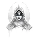 drow ranger tattoo design idea