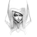 drow ranger tattoo design idea