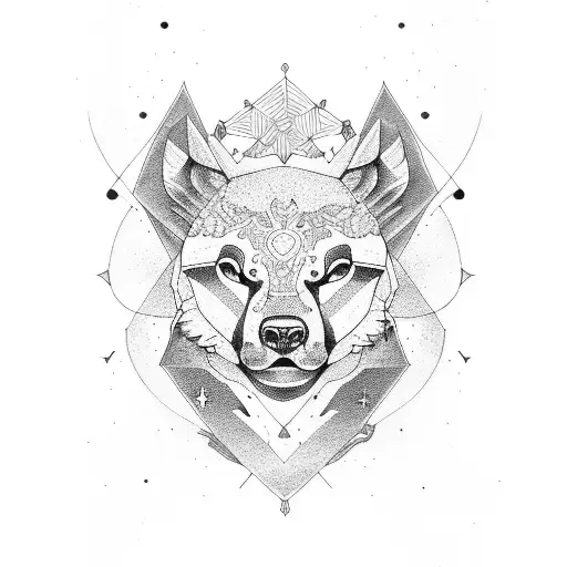 ursa major tattoo design idea