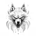 lobo tattoo design idea