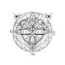 Zodiac Gemini, Virgo, Scorpio and Pisces tattoo design idea