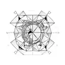 Zodiac Gemini, Virgo, Scorpio and Pisces tattoo design idea