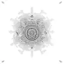 Ukrainian ornament tattoo design idea