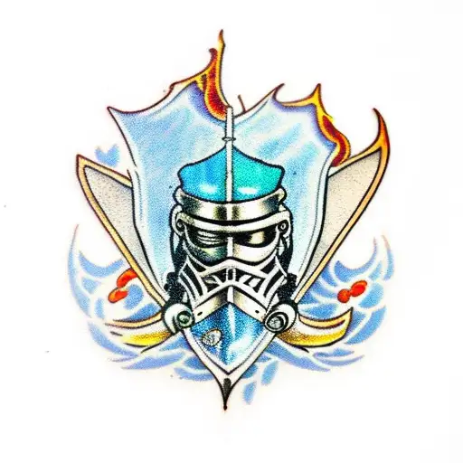 Glass Knight from Dark Souls 2  tattoo design idea