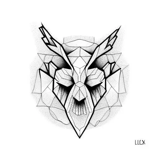 ghost lonely  tattoo design idea