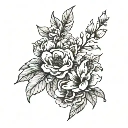 miscarriage remembrance tattoo design idea