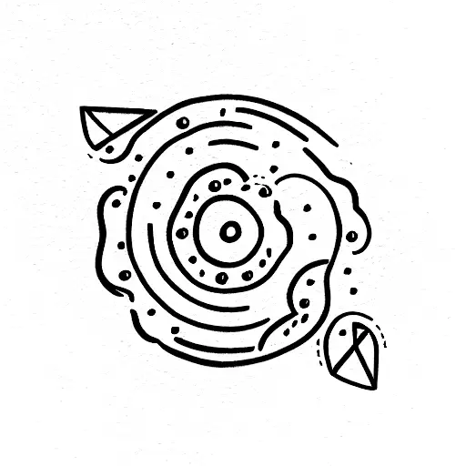 cookie tattoo design idea