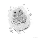 cookie tattoo design idea