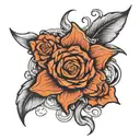 Create a tattoo design that embodies the deep philosophical concept of "Titik 0" (Zero Point). This tattoo should visual tattoo design idea