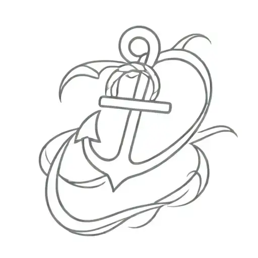 anchor heart infinity symbol   tattoo design idea