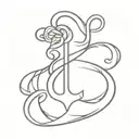 anchor heart infinity symbol   tattoo design idea