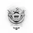 ac/dc tattoo design idea