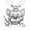 FNAF tattoo design idea