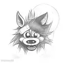 Mangle from fnaf tattoo design idea