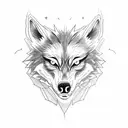 WEREWOLF tattoo design idea
