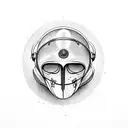 A pilot's helmet adorned with an eagle skull tattoo design idea