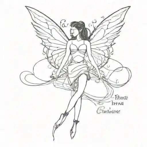 evanescence logo with lyrics why must we fall apart to understand how to fly I will find a way  tattoo design idea