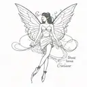 evanescence logo with lyrics why must we fall apart to understand how to fly I will find a way  tattoo design idea