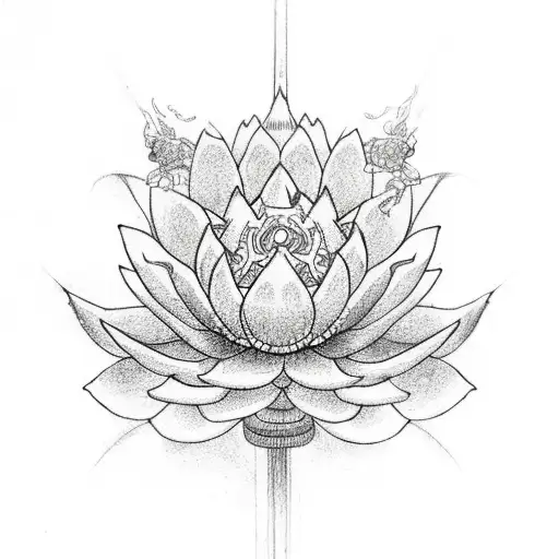 haku spirited away, Tui and la, white lotus, red lotus tattoo design idea