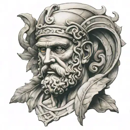 Ancient Greece  tattoo design idea