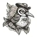 Skipper Pinguino de Madagascar Capture tattoo design idea