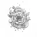 Maria Flor Lettering Design tattoo design idea