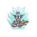 adhd anxiety mental health tattoo design idea