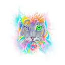 adhd breathe anxiety mental health tattoo design idea