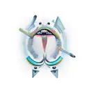 adhd breathe anxiety mental health tattoo design idea