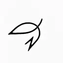 a small stylized comet with a subtle incorporation of a devil’s horn or tail. tattoo design idea