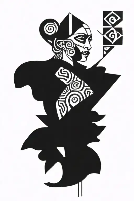 Mary Anthony Julianna Joseph Frank Anna Clyde inspired design tattoo design idea