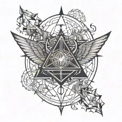 evermore dungeons and dragons tattoo design idea