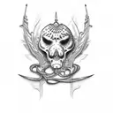 bdsm slave tattoo design idea