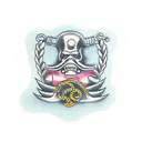 bdsm slave tattoo design idea