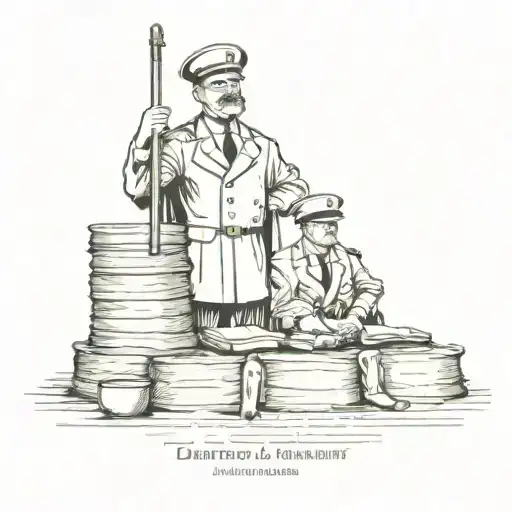 Duty and Loyalty oath tattoo design idea