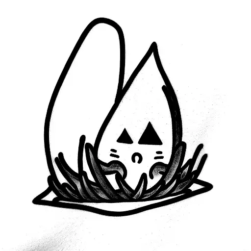 Boo tattoo design idea