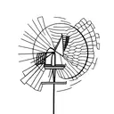 windmill  tattoo design idea