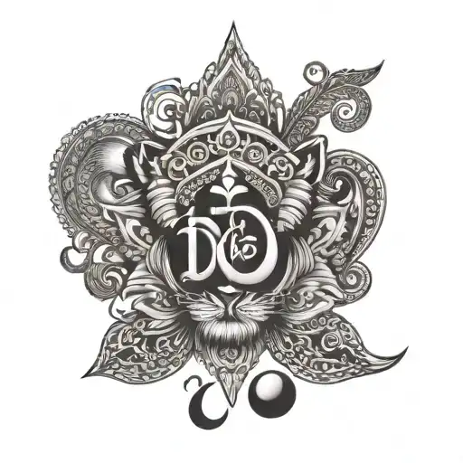 Show small and unique tattoo for my passed dad named Darshan Singh birthday 4/10.include turban and infinite symbol and  tattoo design idea
