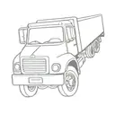 tonka truck tattoo design idea
