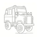 tonka truck tattoo design idea