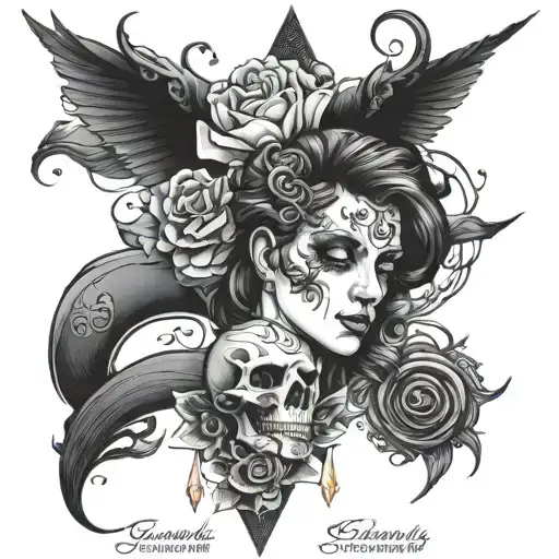 immortality is a fallacy tattoo design idea