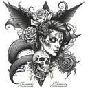 immortality is a fallacy tattoo design idea