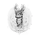 flamboyant  tattoo design idea